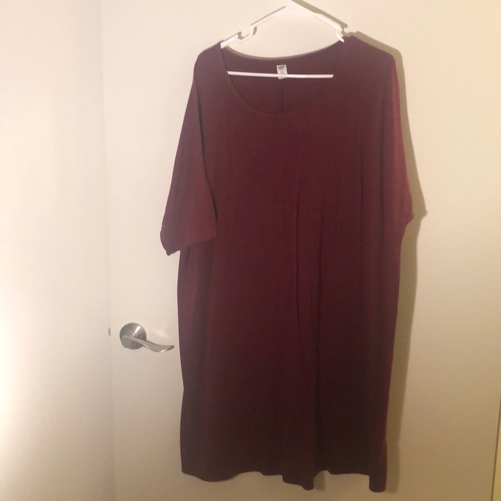 Maroon dress